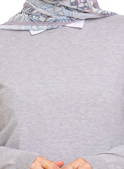 Cloud Round Knit Pullover - Khotwh